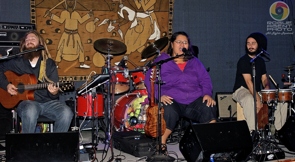 Mike Love, Paula Fuga, & Sam Ites Performing at the Provolt Community Center on 4/19/13